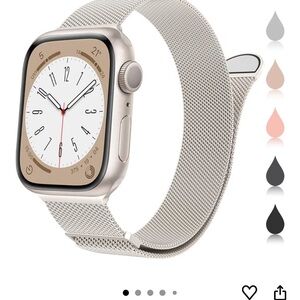 Stainless Steel Magnetic Apple Watch Band